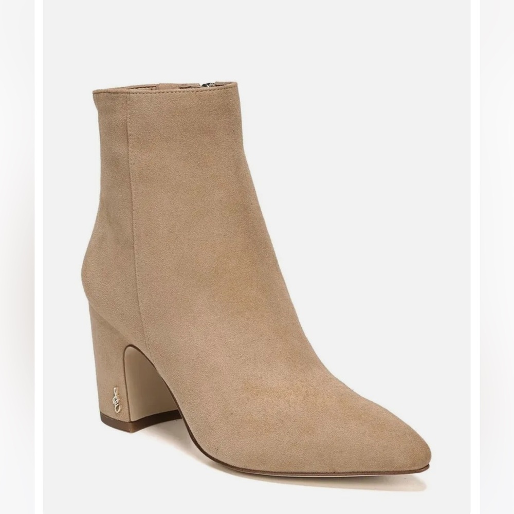 Sam Edelman Hilty Boot - Camel Suede